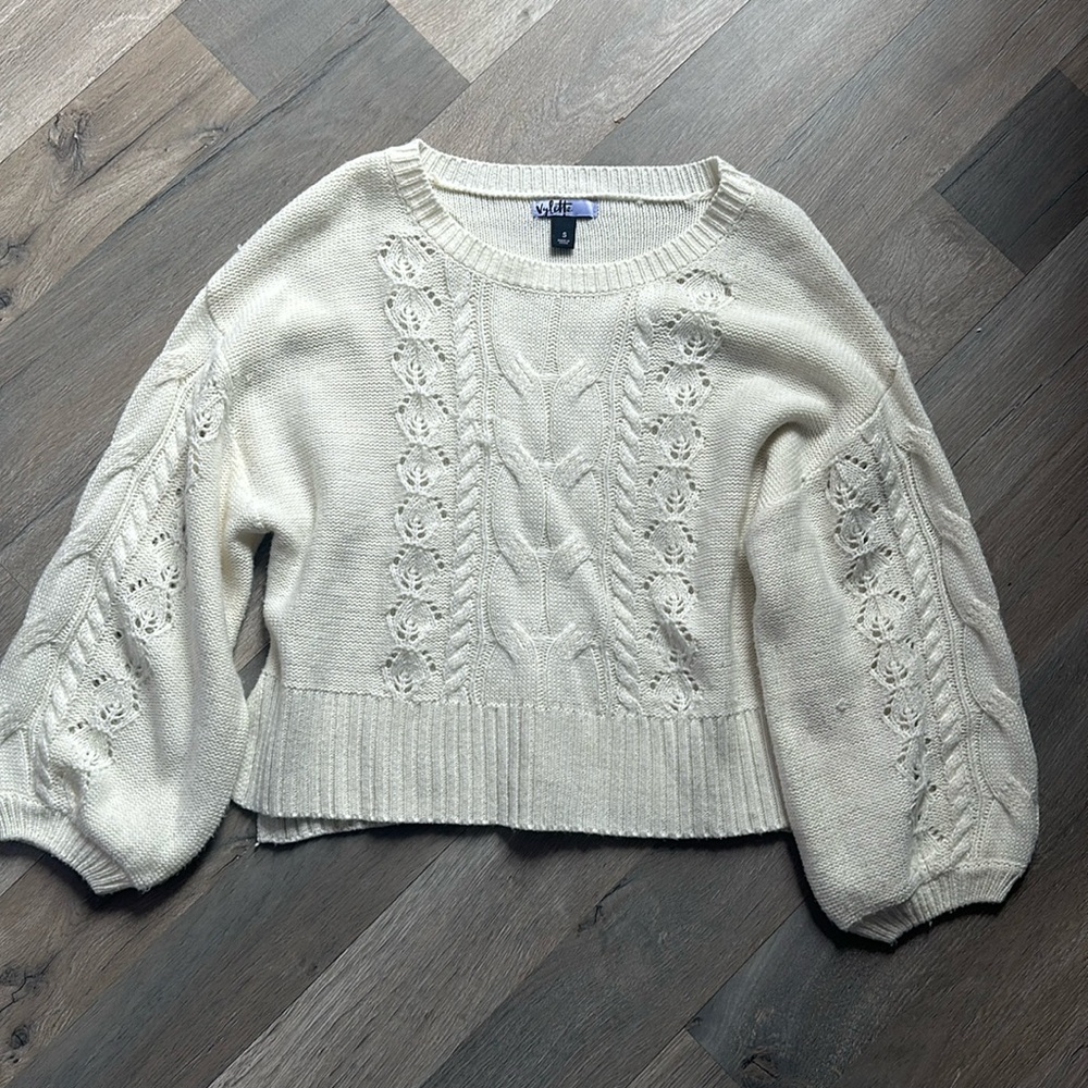 cropped sweater